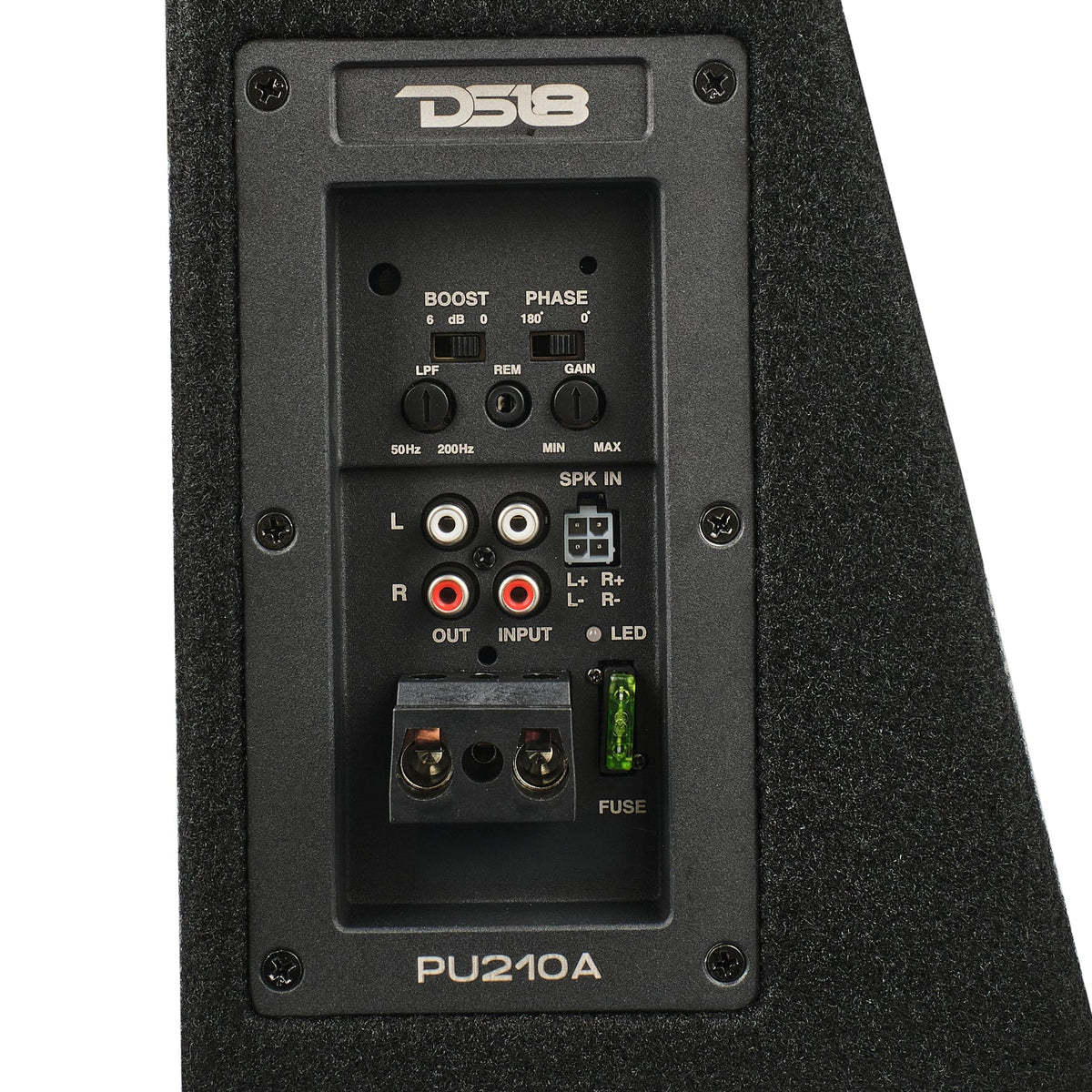 DS18 PU210A 10-inch amplified truck subwoofer enclosure - view 8