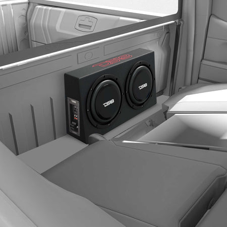 DS18 PU210A 10-inch amplified truck subwoofer enclosure - view 2
