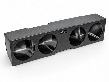 Elite Audio Quad 10 Ported Subwoofer Box, SilveradoSierra 