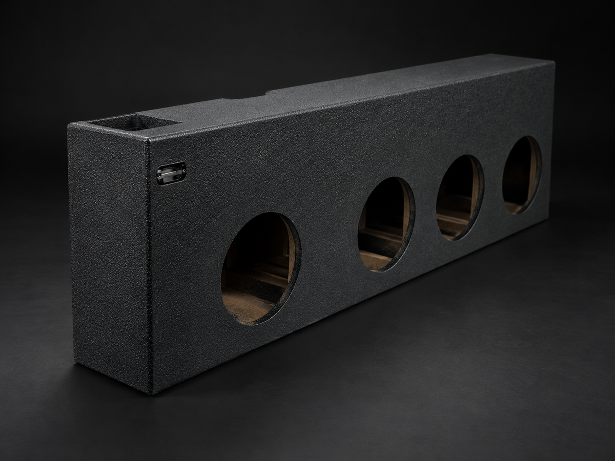 Elite Audio Quad 8 Ported Subwoofer Box, RAM Mega & Regular Cab