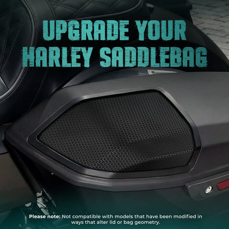 DS18 RY-HD69SBU.24 Harley saddlebag speaker lid kit - view 7