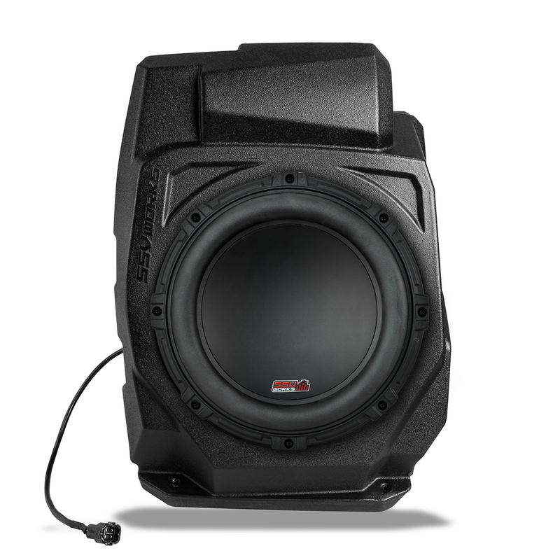 SSV Works 250-RZ5-UDP10U Polaris RZR 10" Ported Under-Dash Subwoofer Enclosure Pro R / Turbo R / Pro XP (2020–2024)