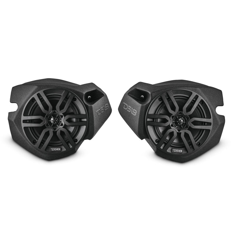 DS18 Polaris RZR Audio Pods – 6.5” Active Bluetooth Speakers for Kick Panels