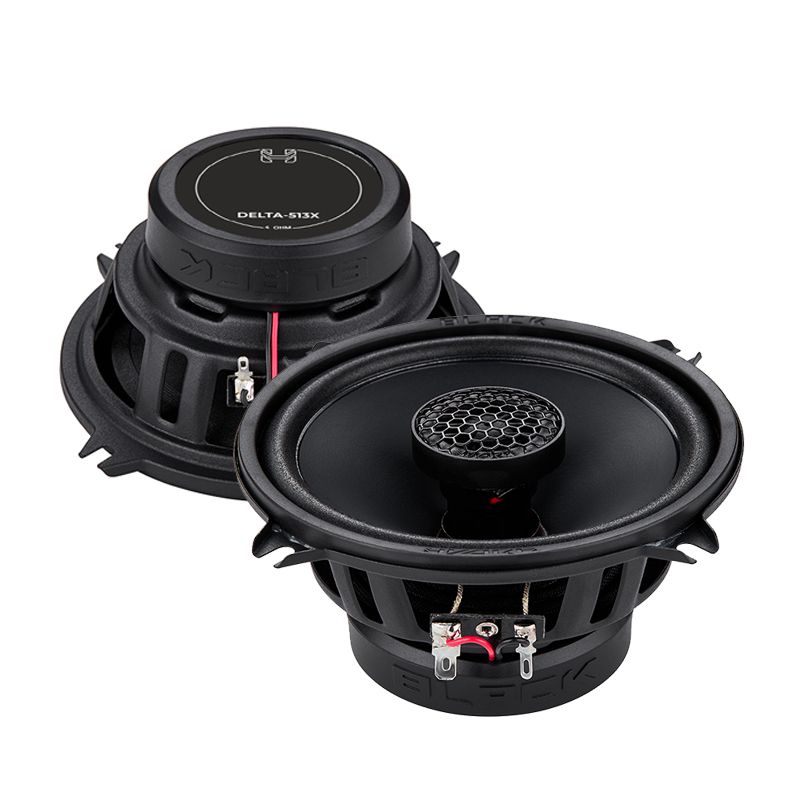 Deaf Bonce Black Hydra Delta 513X | 5.2” Coaxial Speakers (Pair) - 60W RMS / 1200W Max