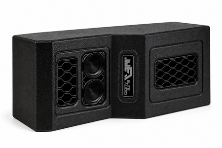 Universal Center Console Enclosure – 12″ Subwoofer, Dual 6.5″ Speakers & 3.75″ Tweeters, Tuned 38Hz