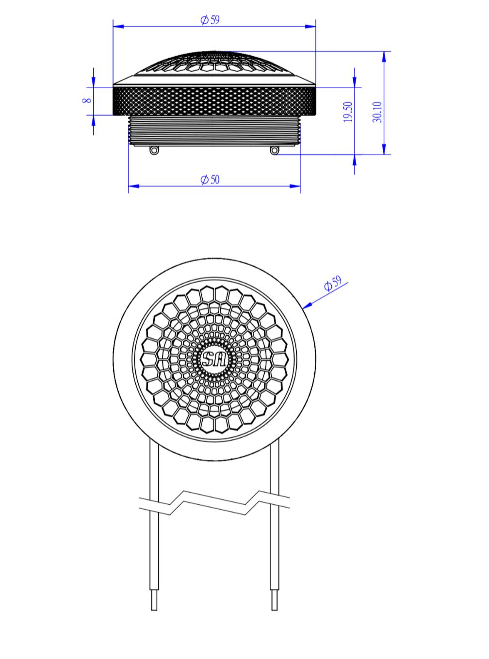 Sundown Audio SA-1T 1-inch silk dome tweeters - view 7
