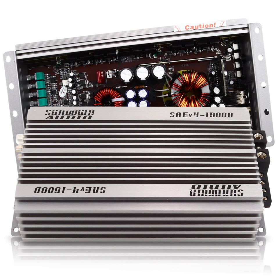 Sundown Audio SUN-SAEv.4-1500D SAEv4-1500.1D 1500W Class D Amplifier