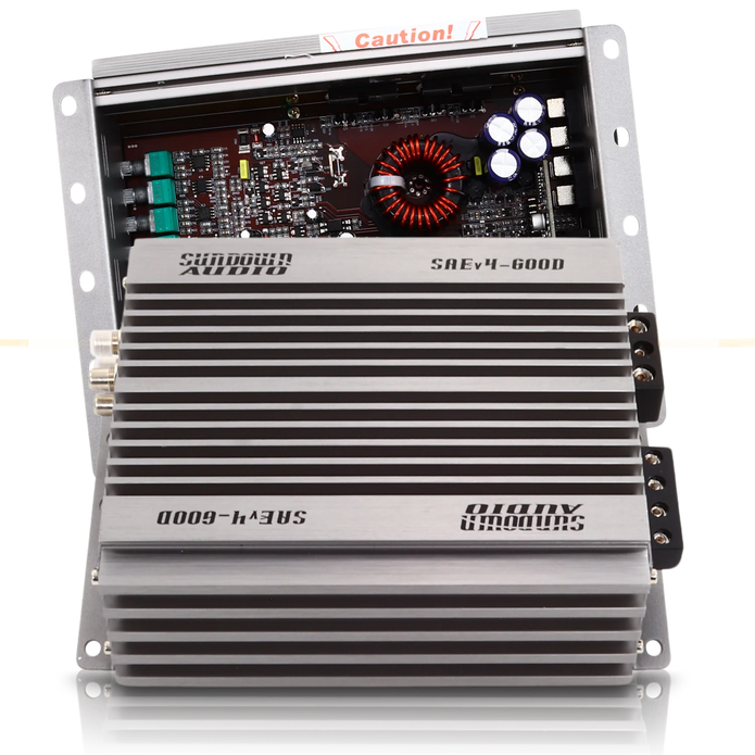 Sundown Audio SUN-SAEv.4-600D SAEv4-600.1D 600W Class D Amplifier