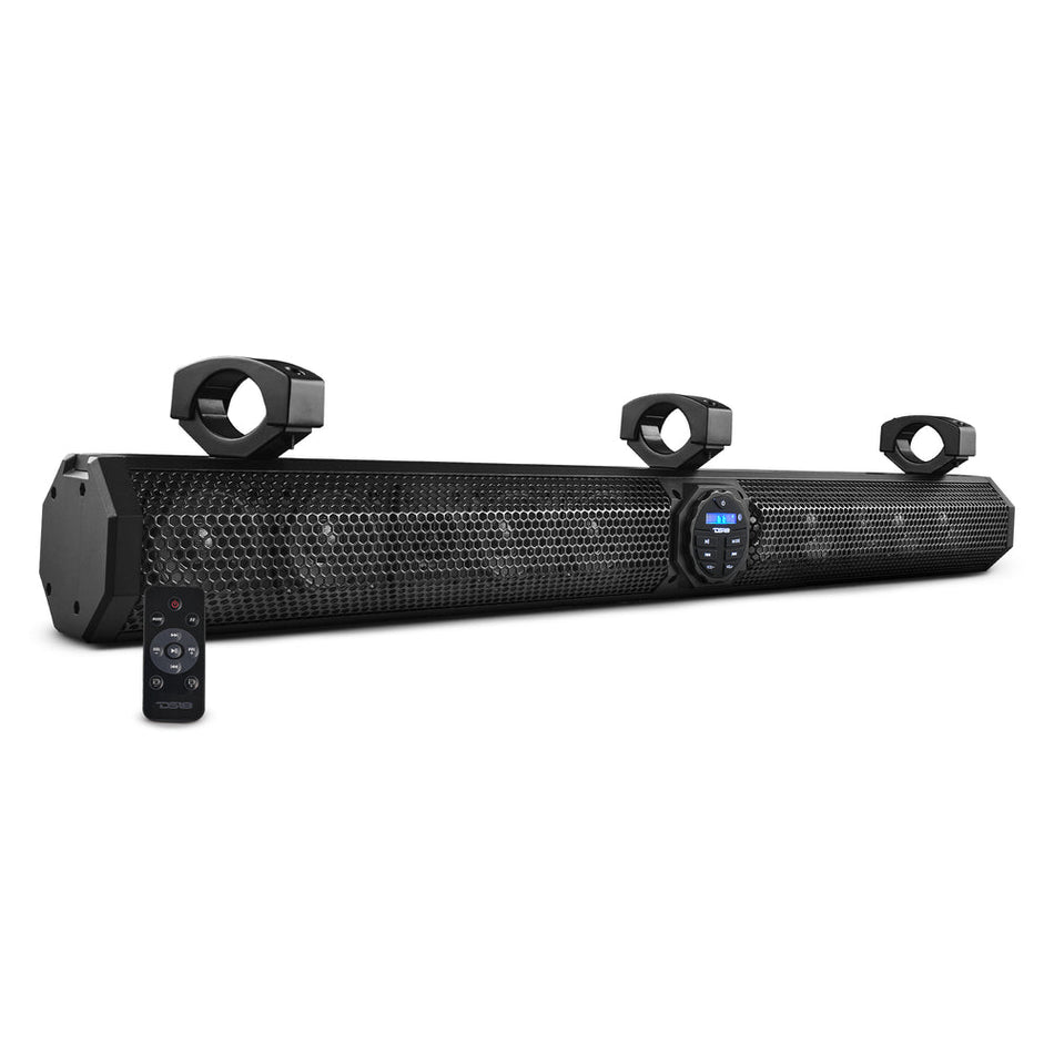 DS18 37" Marine Amplified with Bluetooth Sound Bar Speaker System 10 Speakers 1200 Watts