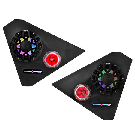 DS18 SLG-FKP6V2 Slingshot front kick panel speaker pods - view 4