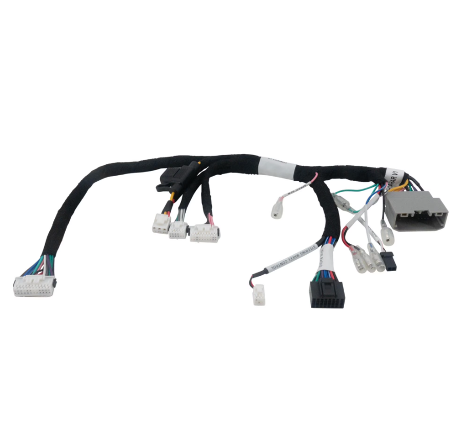 Stinger SRK-JK11HX kit, long branched wiring harness with multiple connectors