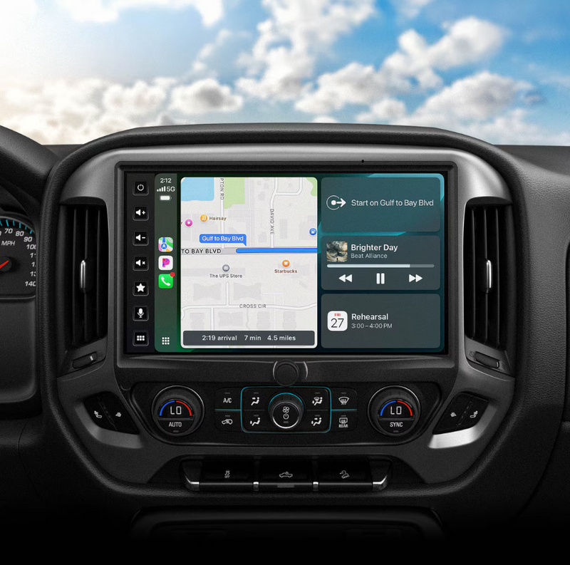 Stinger SRX-GM14128 HORIZON12 Chevy Silverado/ GMC Sierra (2014-2018) 12.8" Full Integration Kit