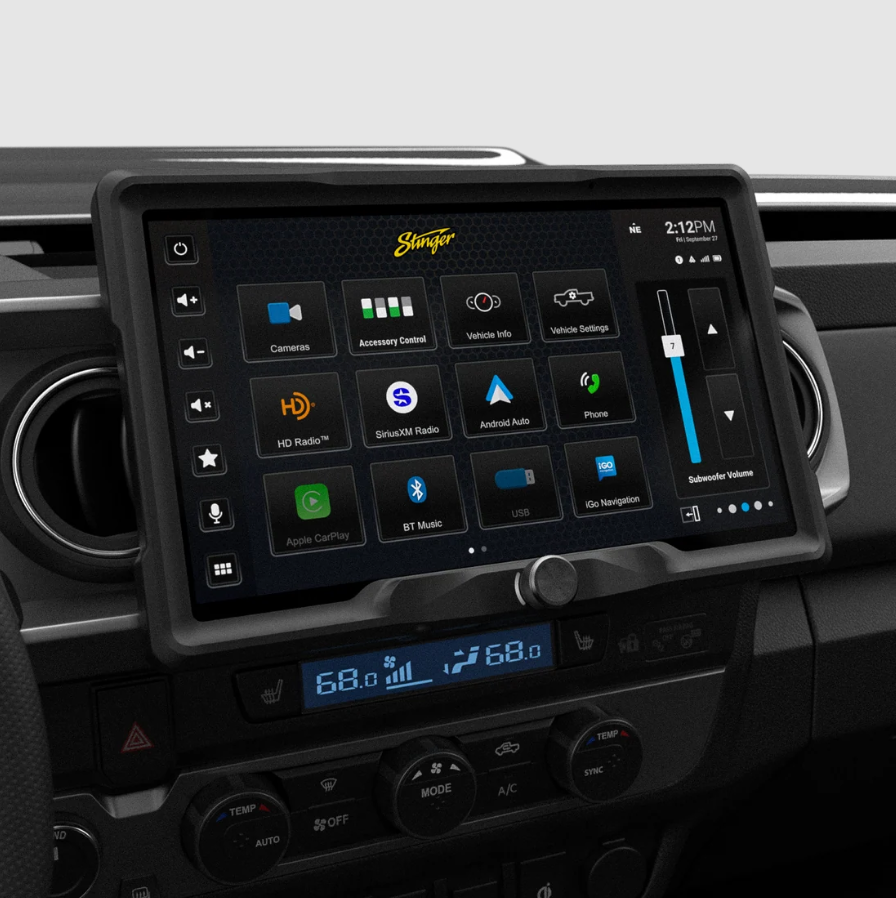 Stinger SRX-TAC16128 HORIZON12 Toyota Tacoma (2016-2023) 12.8" Radio Plug-&-Play Kit