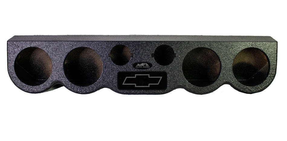 Orion Car Audio Bundle – 38" Roof Rack Sound Bar Pod w/ Chevy Logo + 2 Orion XTR652NEO 6.5" Midrange Bullet Speakers + Orion CTW2.0NEO 3.8" Tweeters + Orion CBA4500.1D 4500W Monoblock Amplifier