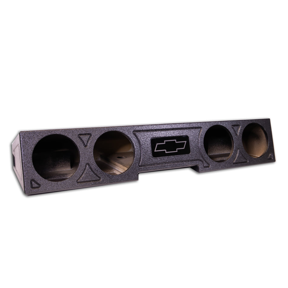 Elite Audio SS-SSCH-07CC-4X8 4 HOLE 8" PORTED EMPTY WOOFER ENCLOSURE BOX FOR GMC CHEVY 2007 - 2013
