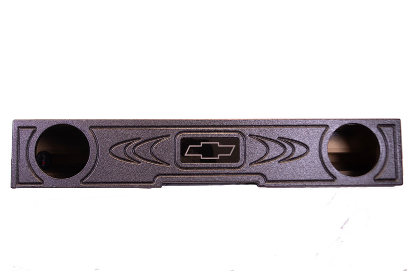 2014-2018 Chevy Silverado & GMC Sierra Crew cab 4 door for two 8” sub woofers Ported Enclosure