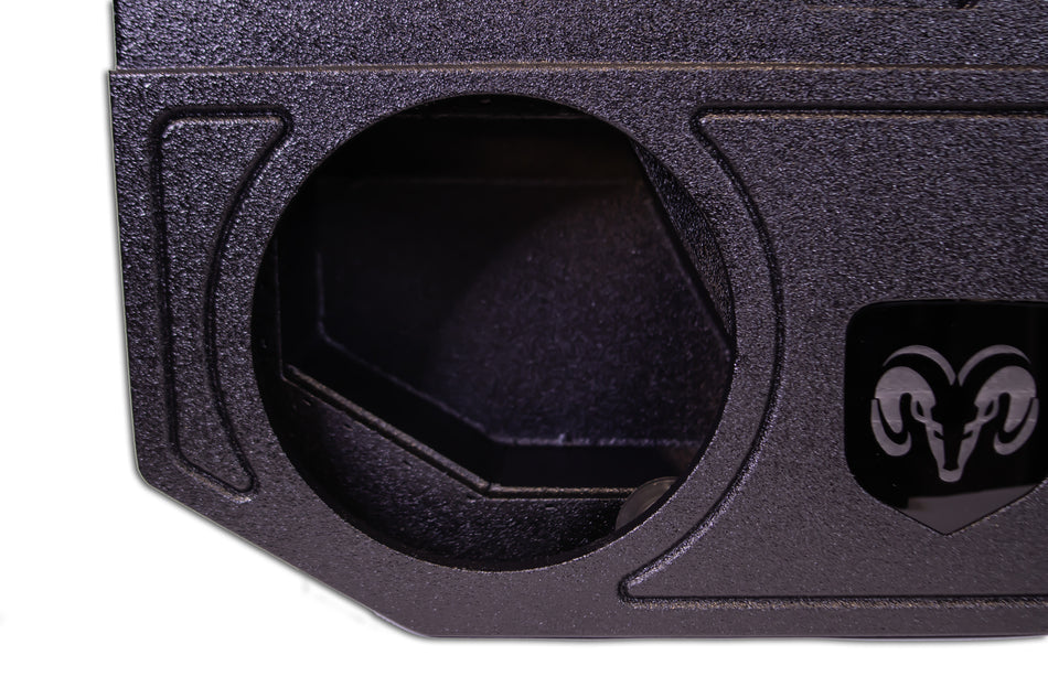 Elite Audio SS-SSDOD02CCS-2X12 Dodge Ram 02-18 Crew Cab 2x12" Enclosure