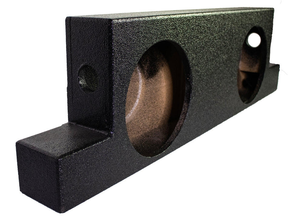 SSC0-04CC – Dual 10” Subwoofer Enclosure for 2004–2012 Chevy Colorado and GMC Canyon Crew Cab Trucks