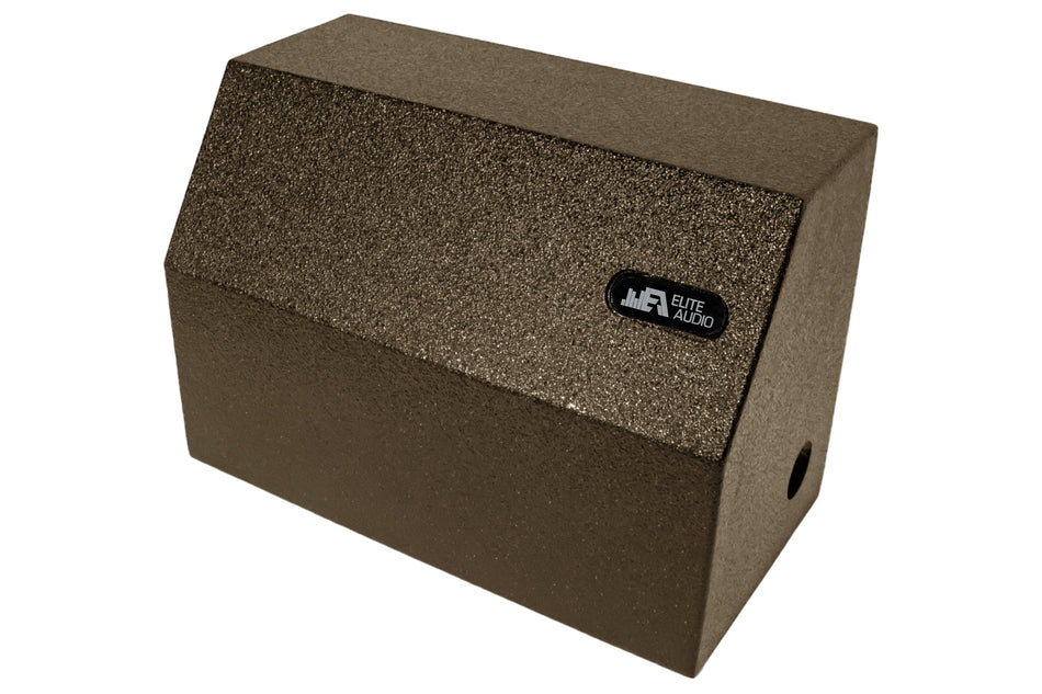 Elite Audio Enclosures | Dodge Single Cab Single 8" Ported -  USA Made Subwoofer Box with Bed Liner Spray Finish
