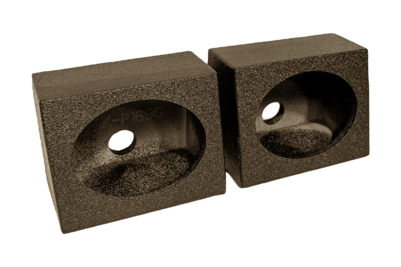 Elite Audio Enclosures | Universal Pair 6"x9" -  USA Made Speaker Boxes with Bed Liner Spray Finish