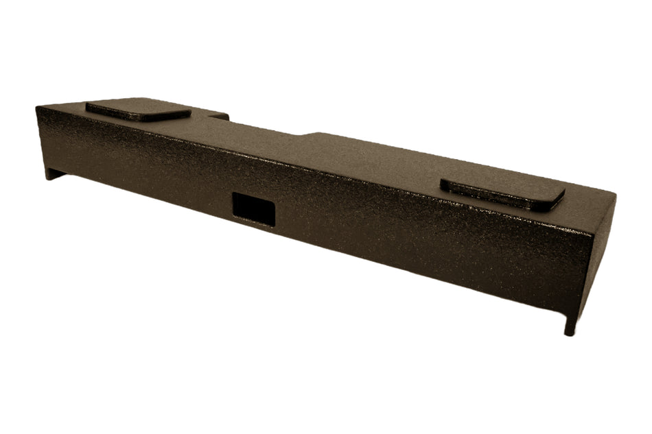 Elite Audio Enclosures | GMC Sierra / Chevrolet Silverado Crew Cab 2014-2018 Dual 10" Ported -  USA Made Subwoofer Box with Bed Liner Spray Finish