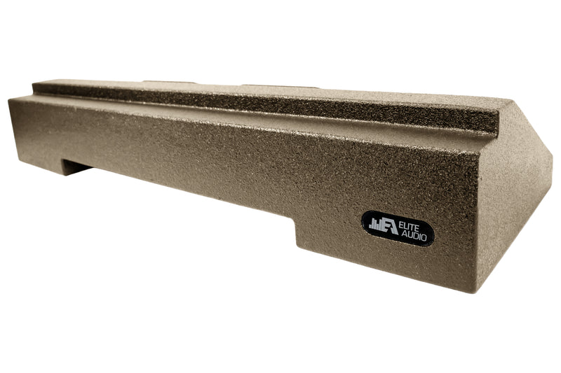 Elite Audio Enclosures | GMC Canyon 2015+ Dual 10" Sealed  -  USA Made Subwoofer Box with Bed Liner Spray Finish