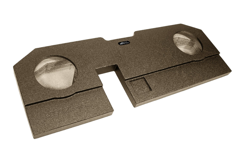 Elite Audio | Dodge RAM Enclosures - 2019+ Heavy Duty 2500 / 3500 Classic Body Dual 8" Ported -  USA Made Subwoofer Box with Bed Liner Spray Finish