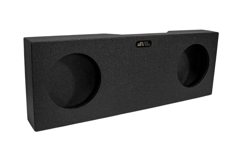 EAG Enclosures | Toyota Tundra 2022+ Crew Cab Dual 10" Sealed - Premium USA Made Subwoofer Box with Bed Liner Spray Finish