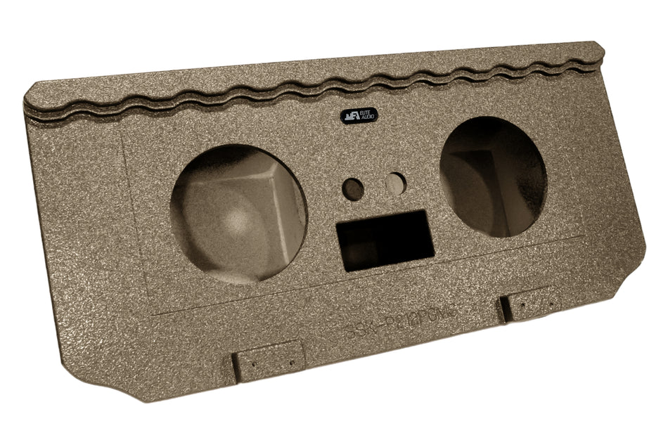 Elite Audio Enclosures | GM Chevy Avalanche 2002-2013 Dual 12" Ported  -  USA Made Subwoofer Box with Bed Liner Spray Finish