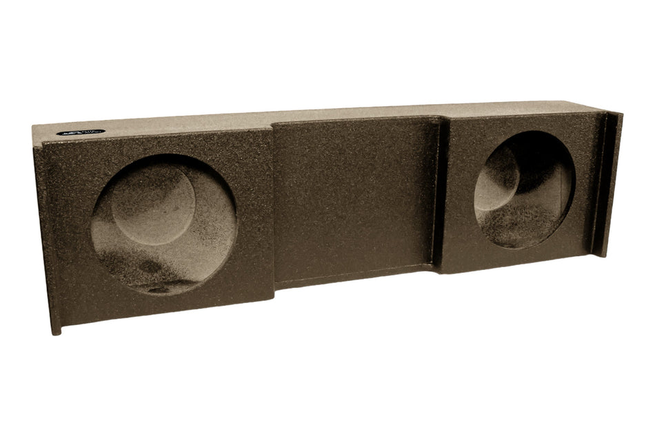 Nissan Titan dual 10″ sealed subwoofer box