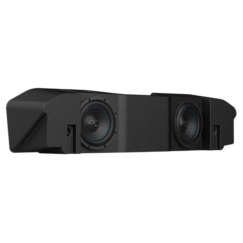 AudioControl TXJTD8 Jeep Gladiator JT 2020-2024 Dual 8" Under-Seat Vented Subwoofer Enclosure – 700W RMS / 1,000W Max Loaded Bass Box