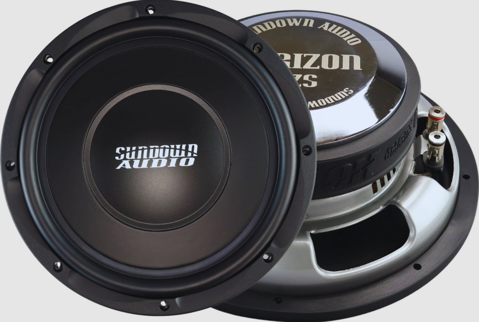 Sundown Audio SUN-HZS10D4 Horizon HZS 10″ 500W RMS 4-Ohm Dual Voice Coil Shallow Mount Subwoofer