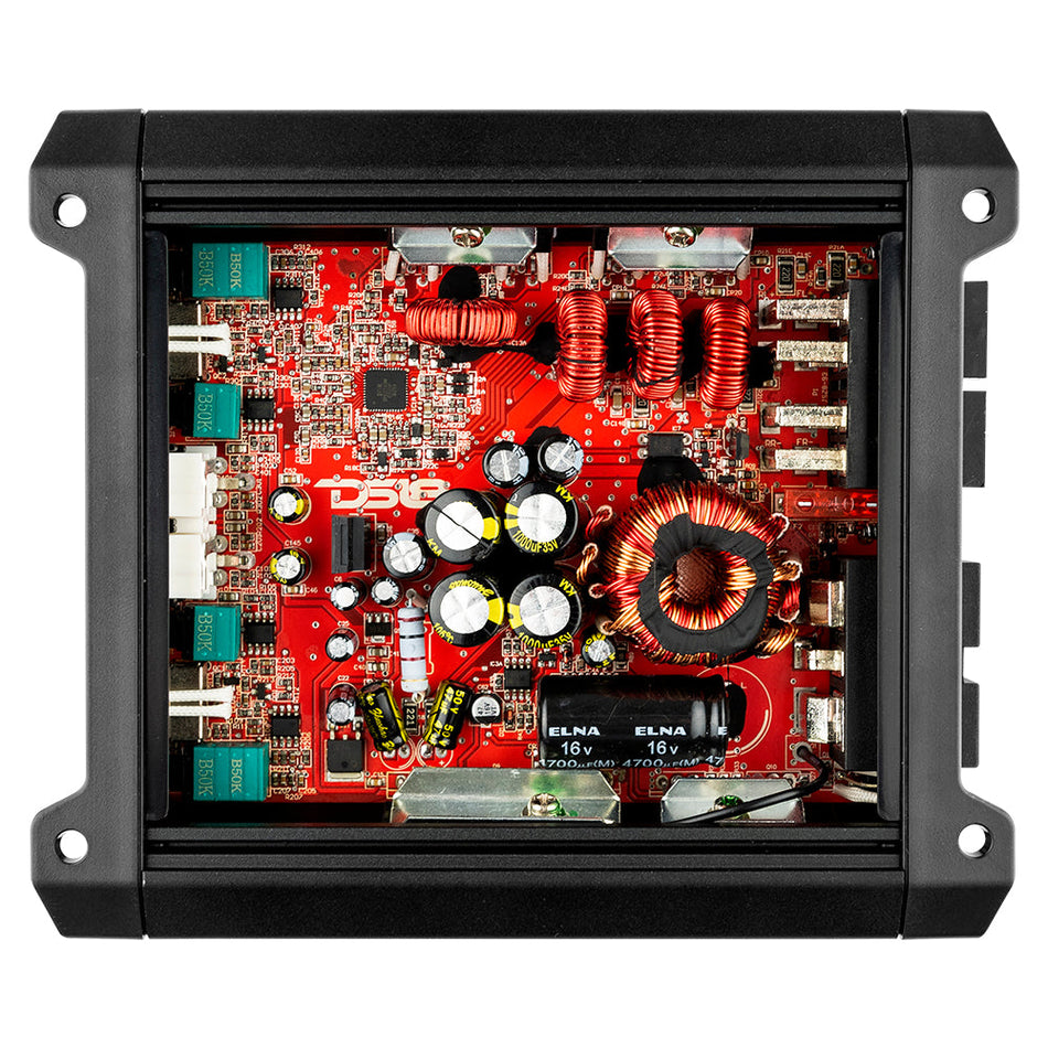 DS18 SXE-2000.4D/BK Class D 4-Channel Amplifier 4 x 100 Watts Rms @ 4-ohm 2000 Watts
