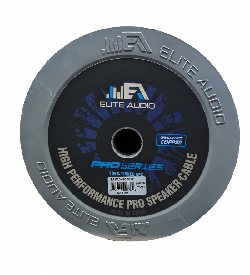 Elite Audio PRO 14G SPWR 250FT TINNED 100% COPPER BLUE/BLK