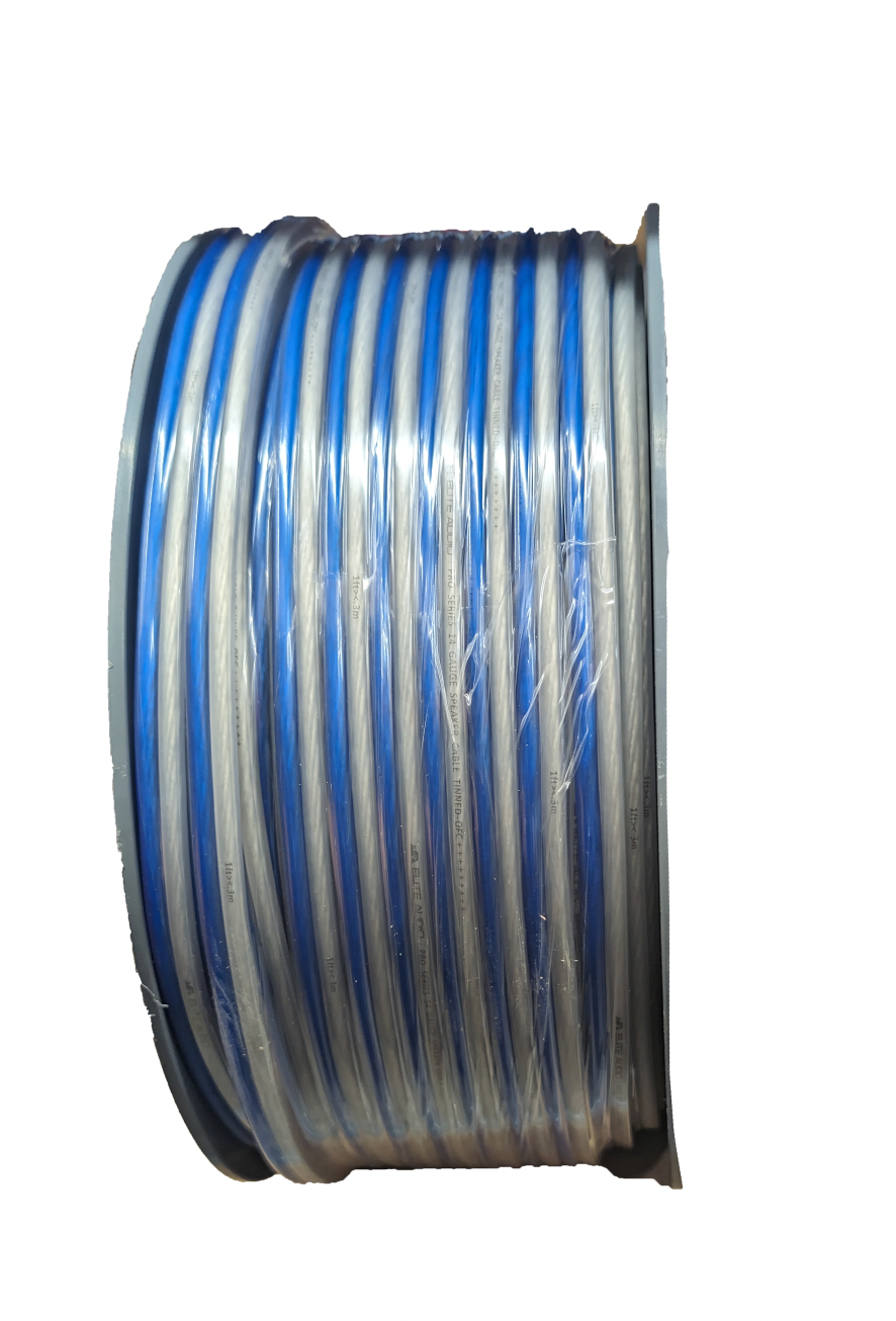 Elite Audio PRO 14G SPWR 250FT TINNED 100% COPPER BLUE/BLK