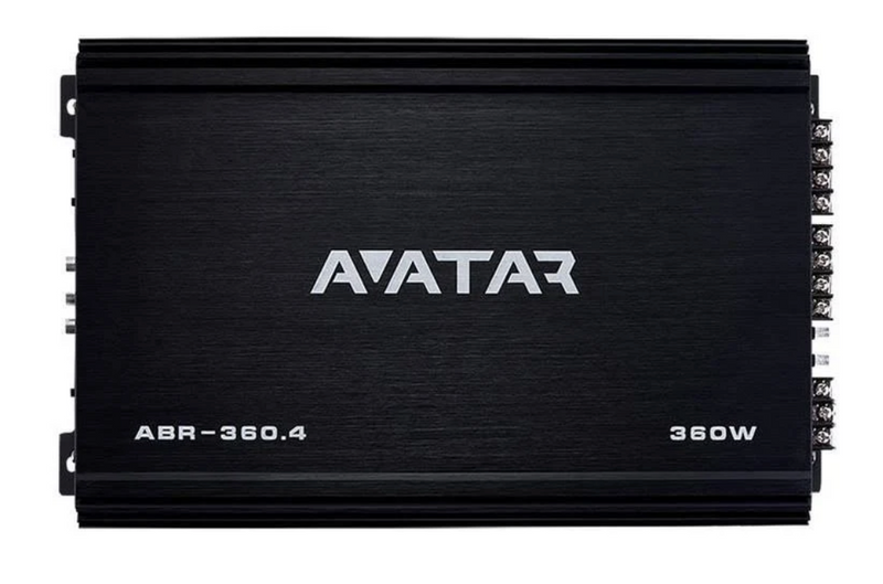 Avatar ABR-360.4 Powerful 4-channel broadband amplifier (AB class) with nominal power 360W.
