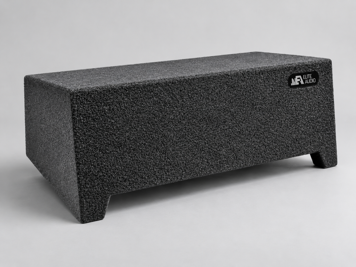 Audio Single 12" Sealed Universal Truck Downfire Box