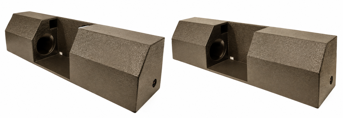 Elite Audio Dual 8" Ported Subwoofer Box, Toyota Single Cab