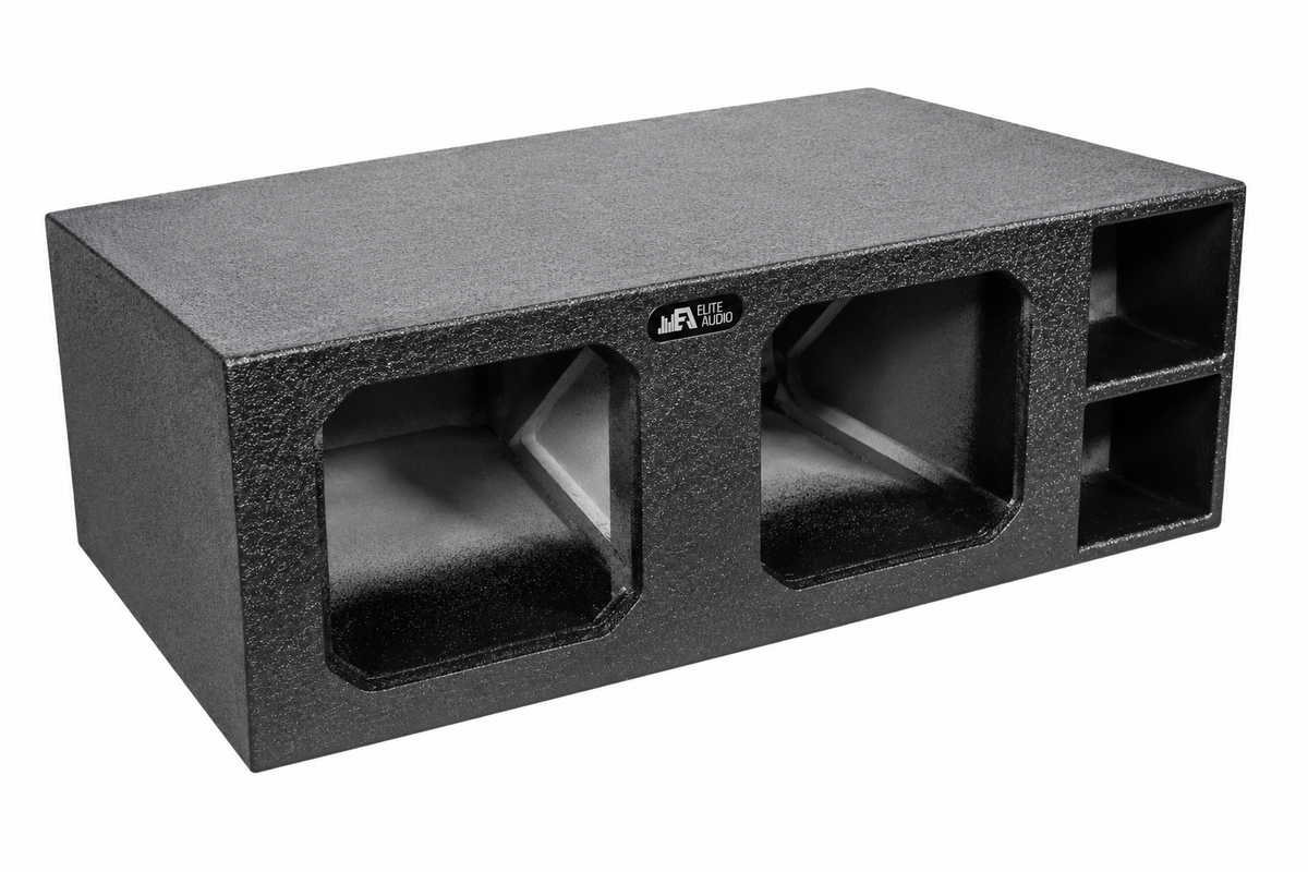 Elite Audio Dual 10" Ported XL SPL Universal Subwoofer Box 
