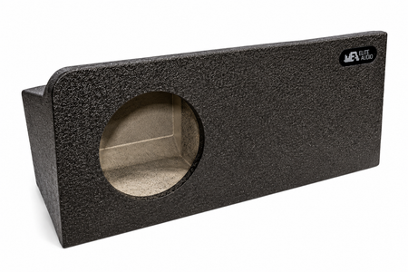 Single 10" Sealed Subwoofer Box, Toyota Tundra CrewMax 2022+