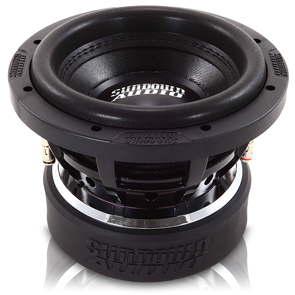 Sundown Audio UV18D4 U-8" D4 750W RMS 8" U Series Dual 4-ohm Car Subwoofer 1500W MAX