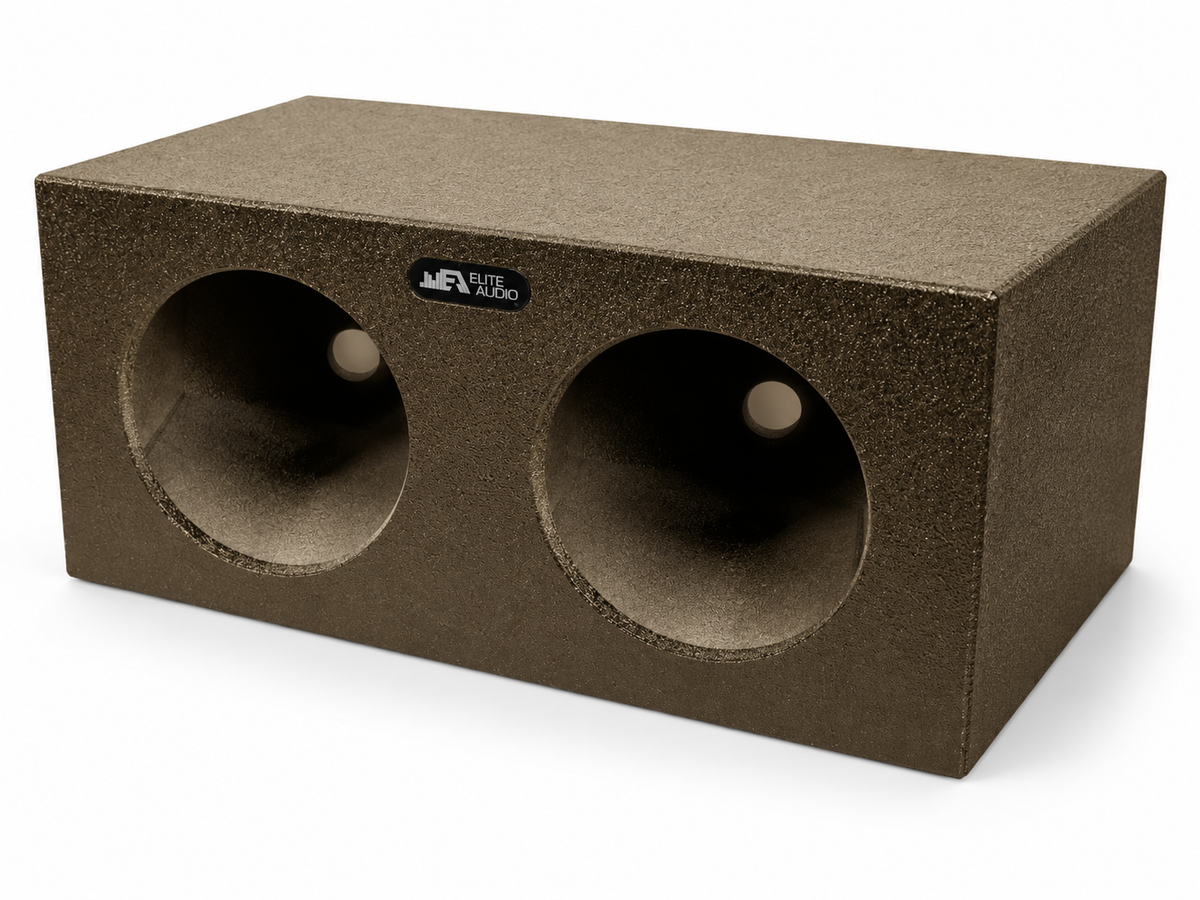 Elite Audio Enclosures  Universal Dual 8” Sealed