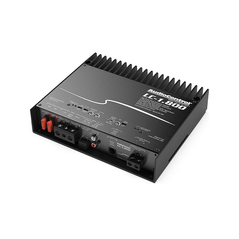 Audio Control LC-1.800 LC Series High-Power 800W RMS Monoblock Amplifier with AccuBASS