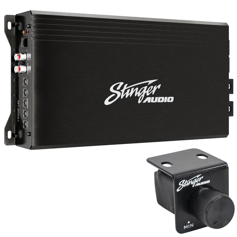 Stinger Audio MT-2000.1 2,000 Watt (RMS) Class D Monoblock Car Audio Amplifier