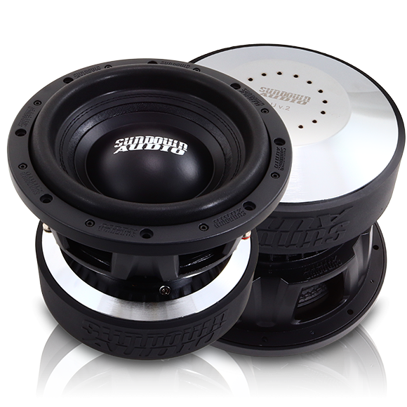 Sundown Audio UV210D2 U-Series v2 10" 1750W Subwoofer 2 Ohm