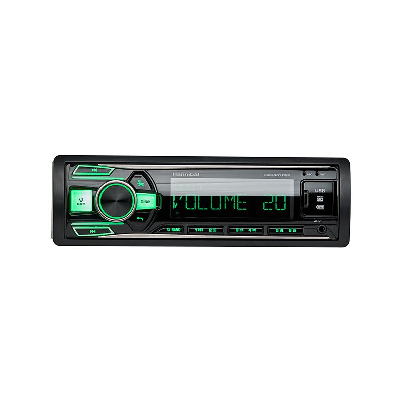 Deaf Bonce HBM-301DSP Car Stereo | DSP, Bluetooth, USB, AUX, 4×40W RMS