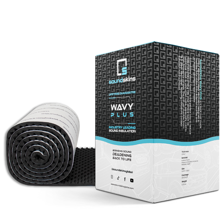 SoundSkins SSK-WAVYPLUS sound deadening foam mat