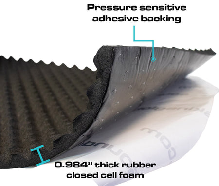 SoundSkins SSK-WAVYPLUS sound deadening foam mat - view 2