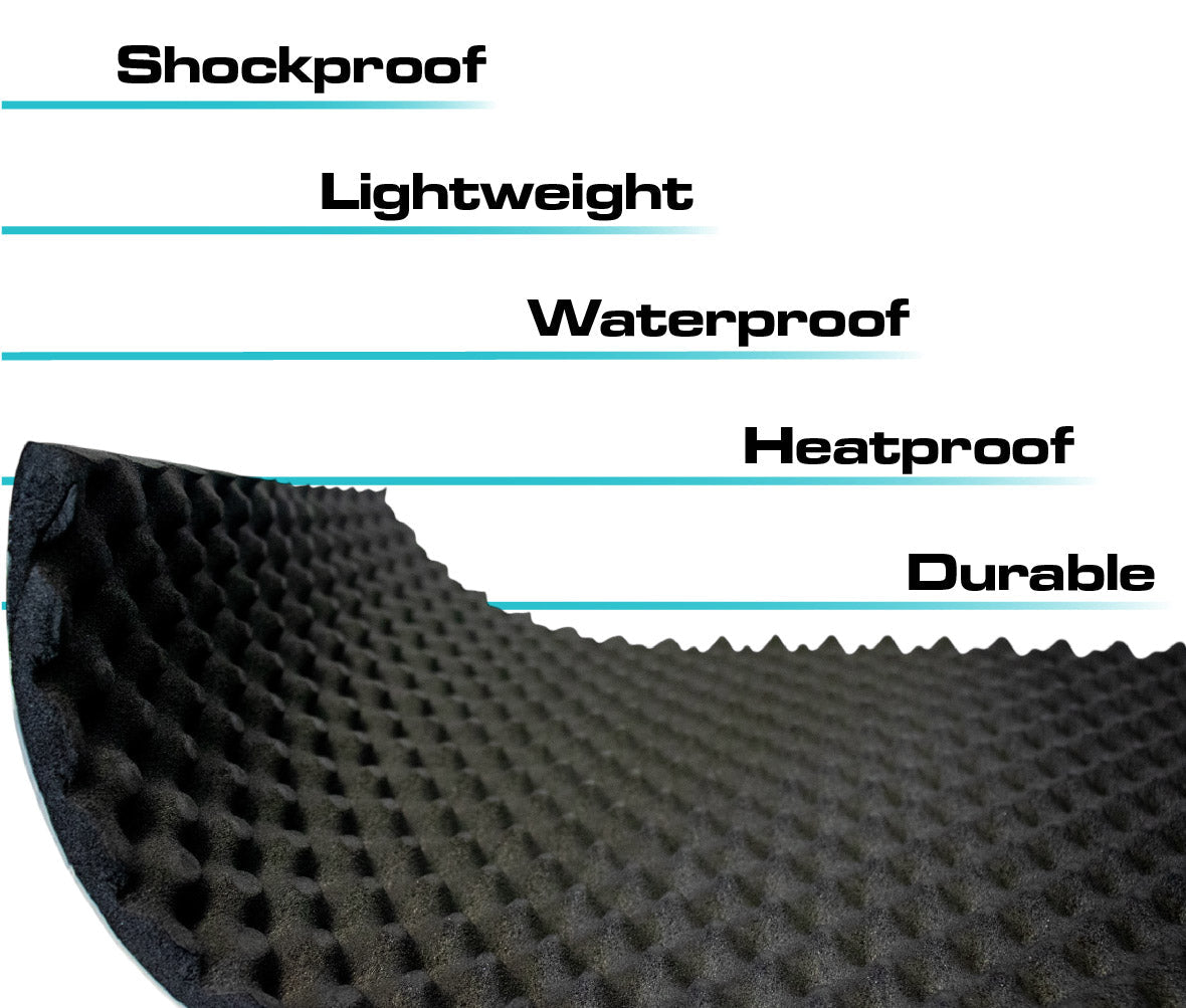 SoundSkins SSK-WAVYPLUS sound deadening foam mat - view 3