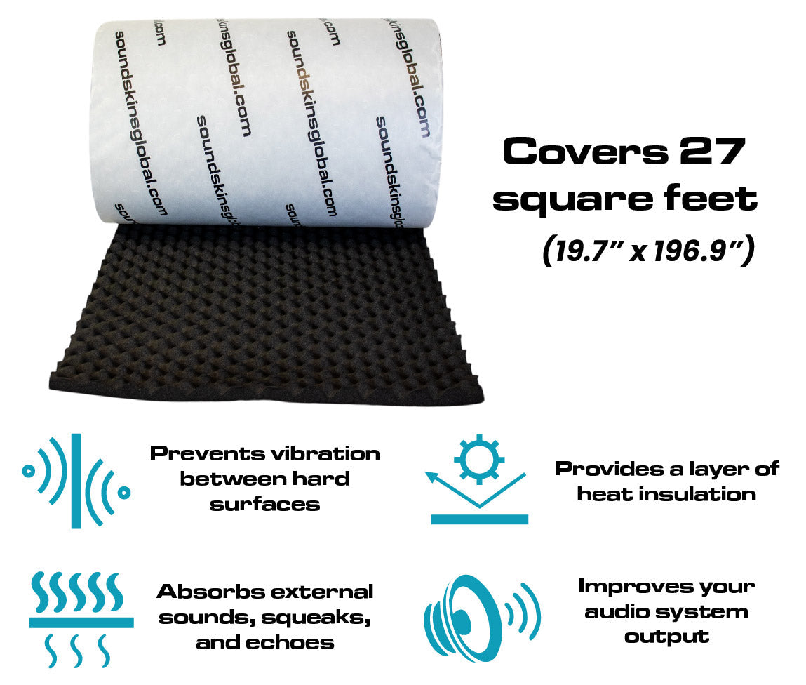 SoundSkins SSK-WAVYPLUS sound deadening foam mat - view 4